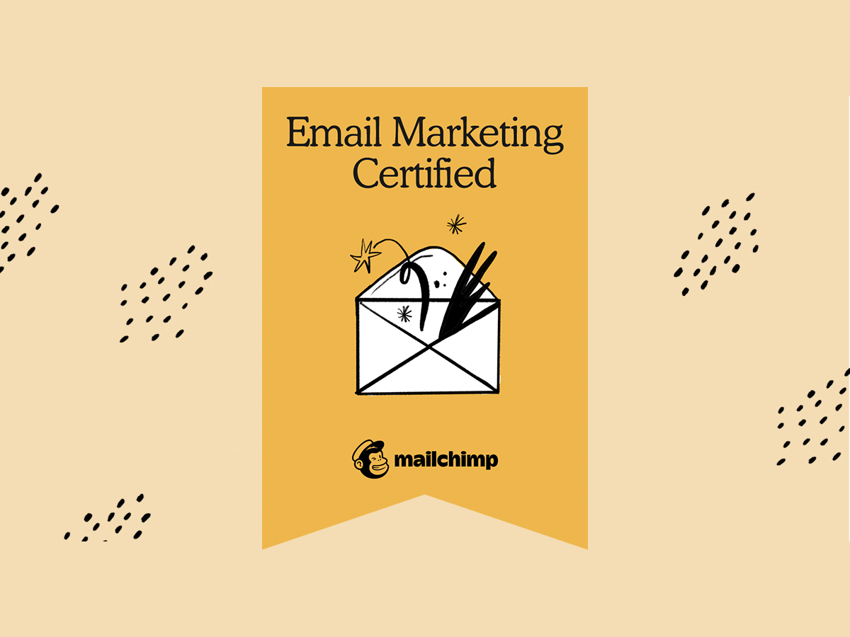 Incondite Media is officially certified in Mailchimp Email Marketing.